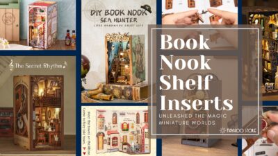 Book Nook Shelf Inserts, Unleashed The Magic Miniature Worlds